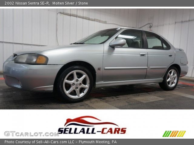 2002 Nissan Sentra SE-R in Molten Silver
