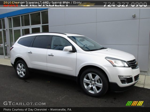 2016 Chevrolet Traverse LT AWD in Summit White