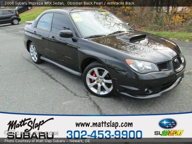 2006 Subaru Impreza WRX Sedan in Obsidian Black Pearl