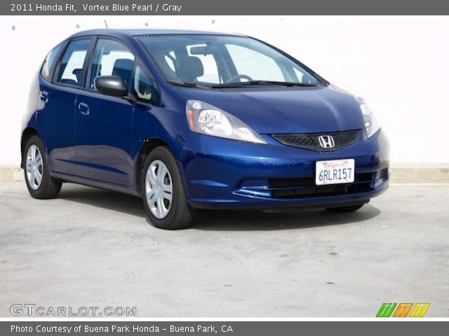 2011 Honda Fit  in Vortex Blue Pearl