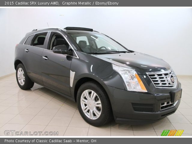 2015 Cadillac SRX Luxury AWD in Graphite Metallic