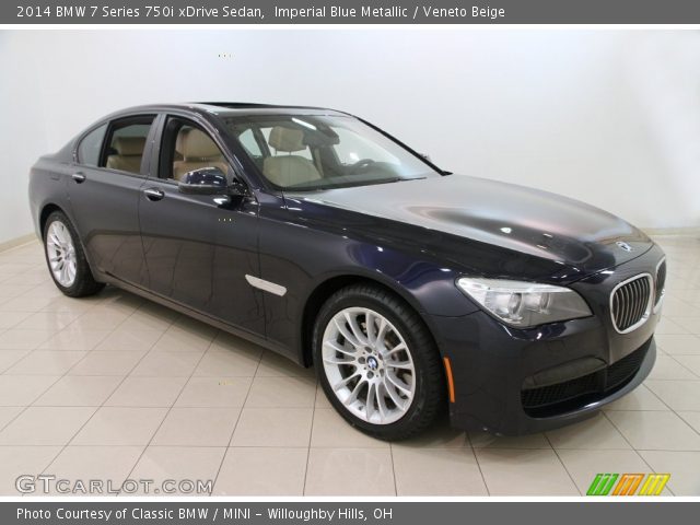 2014 BMW 7 Series 750i xDrive Sedan in Imperial Blue Metallic