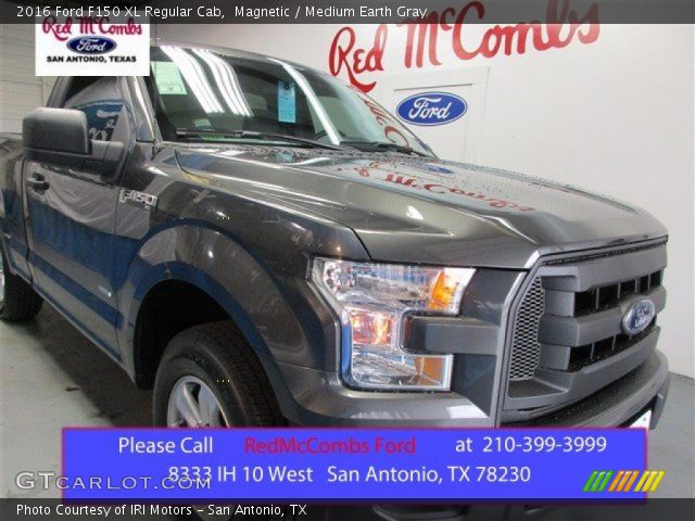2016 Ford F150 XL Regular Cab in Magnetic