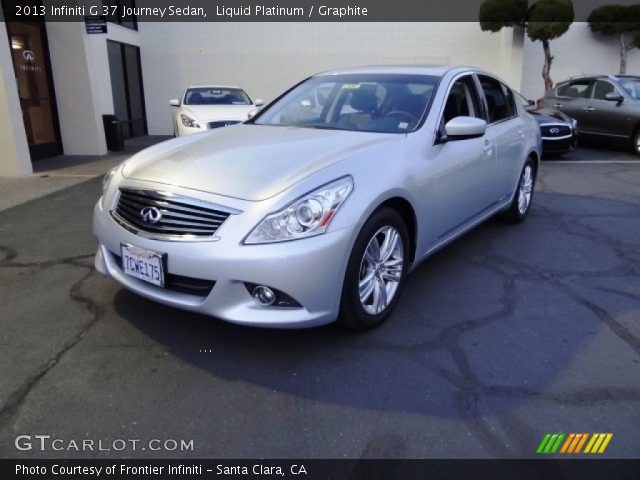 2013 Infiniti G 37 Journey Sedan in Liquid Platinum