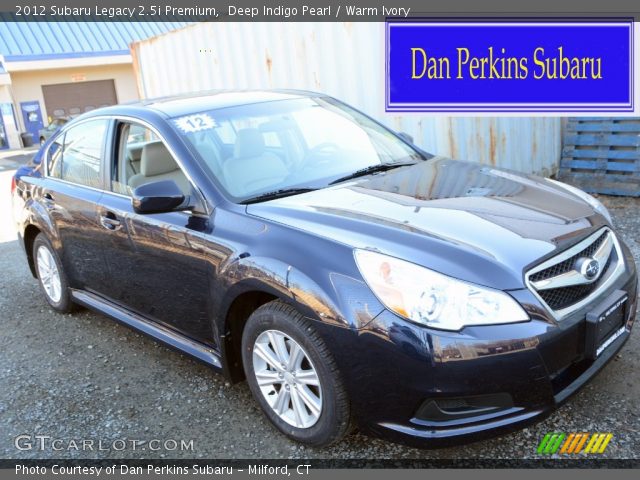 2012 Subaru Legacy 2.5i Premium in Deep Indigo Pearl