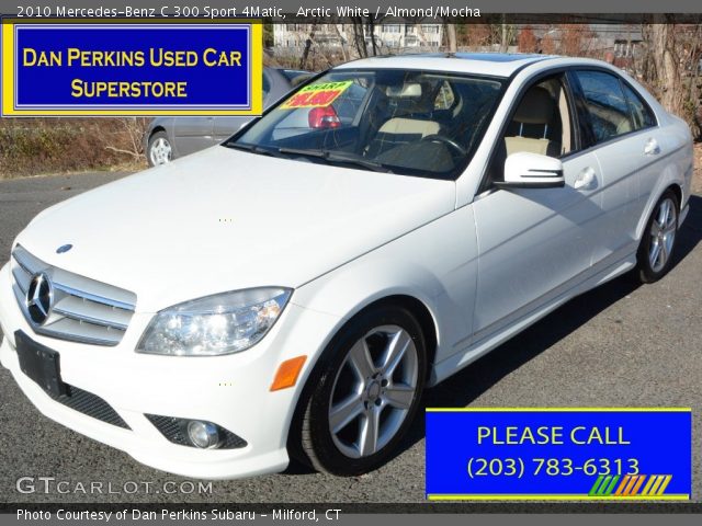 2010 Mercedes-Benz C 300 Sport 4Matic in Arctic White