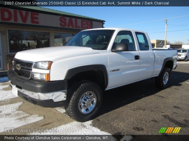 2007 Chevrolet Silverado 2500HD Classic LS Extended Cab 4x4 in Summit White