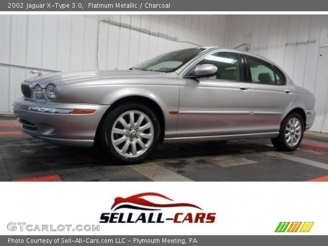 2002 Jaguar X-Type 3.0 in Platinum Metallic