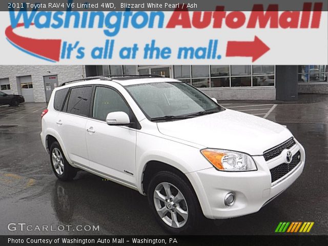 2011 Toyota RAV4 V6 Limited 4WD in Blizzard White Pearl