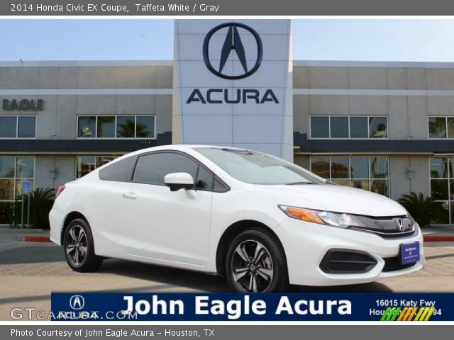 2014 Honda Civic EX Coupe in Taffeta White