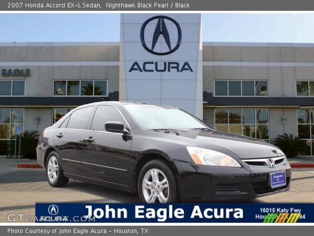 2007 Honda Accord EX-L Sedan in Nighthawk Black Pearl