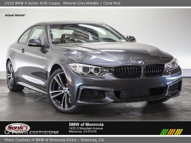 2016 BMW 4 Series 428i Coupe in Mineral Grey Metallic