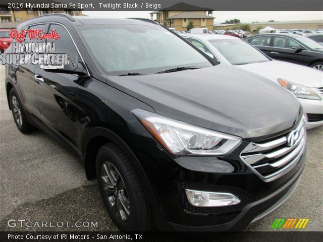 2016 Hyundai Santa Fe Sport  in Twilight Black