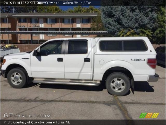 2010 Ford F150 XLT SuperCrew 4x4 in Oxford White
