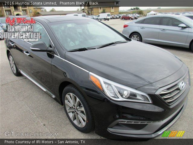 2016 Hyundai Sonata Limited in Phantom Black