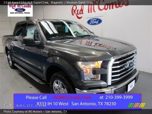 2016 Ford F150 XLT SuperCrew in Magnetic