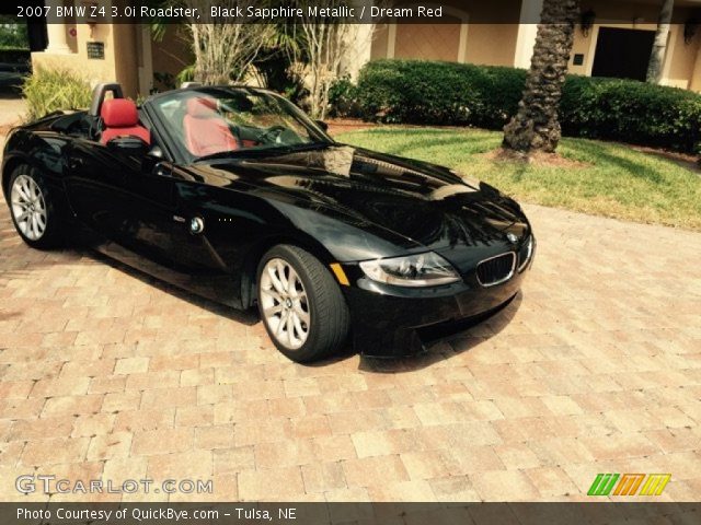 2007 BMW Z4 3.0i Roadster in Black Sapphire Metallic