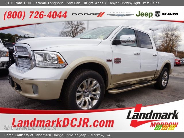 2016 Ram 1500 Laramie Longhorn Crew Cab in Bright White