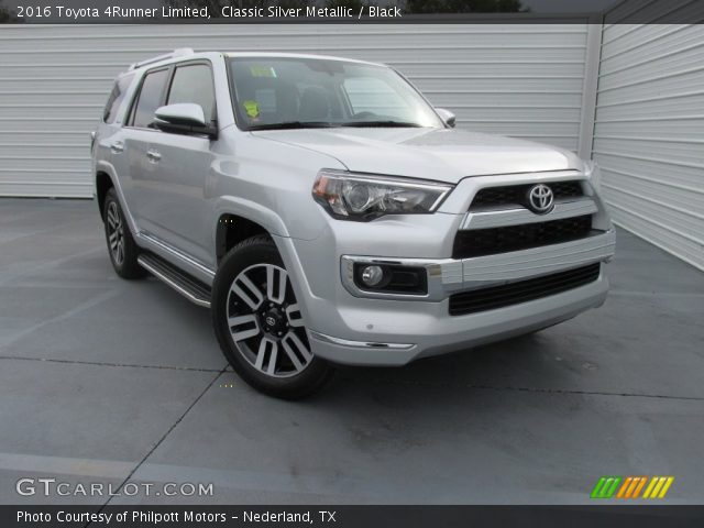 2016 Toyota 4Runner Limited in Classic Silver Metallic