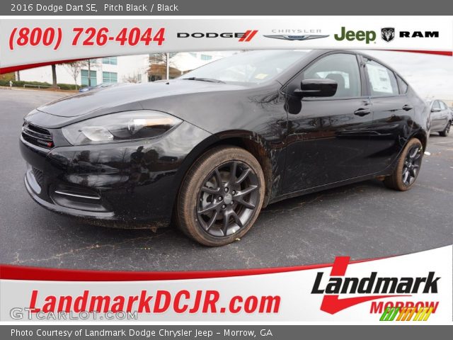 2016 Dodge Dart SE in Pitch Black