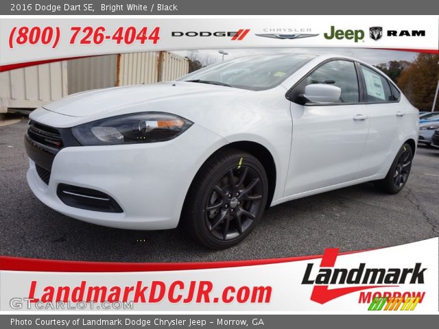 2016 Dodge Dart SE in Bright White