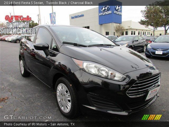 2014 Ford Fiesta S Sedan in Tuxedo Black