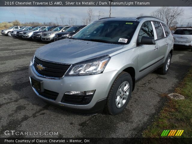 2016 Chevrolet Traverse LS AWD in Silver Ice Metallic