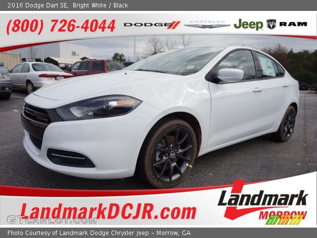 2016 Dodge Dart SE in Bright White