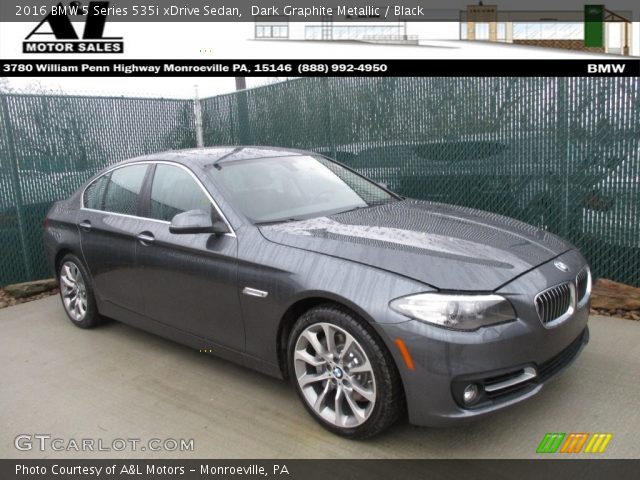 2016 BMW 5 Series 535i xDrive Sedan in Dark Graphite Metallic