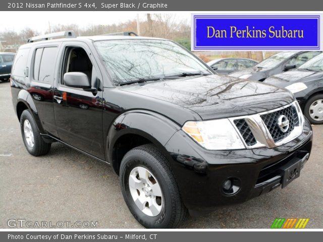 2012 Nissan Pathfinder S 4x4 in Super Black