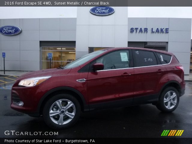 2016 Ford Escape SE 4WD in Sunset Metallic