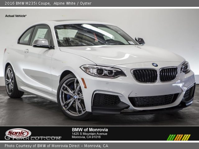 2016 BMW M235i Coupe in Alpine White