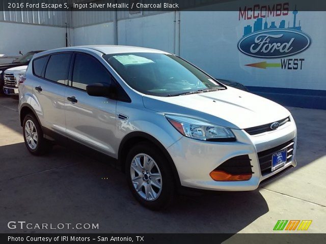 2016 Ford Escape S in Ingot Silver Metallic