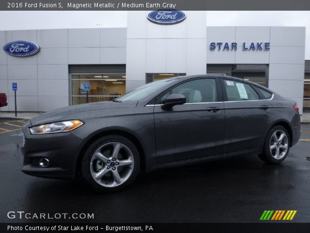 2016 Ford Fusion S in Magnetic Metallic