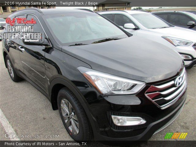 2016 Hyundai Santa Fe Sport  in Twilight Black