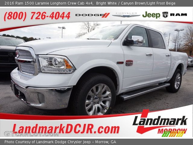 2016 Ram 1500 Laramie Longhorn Crew Cab 4x4 in Bright White