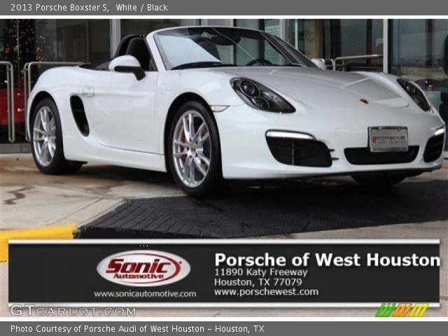 2013 Porsche Boxster S in White