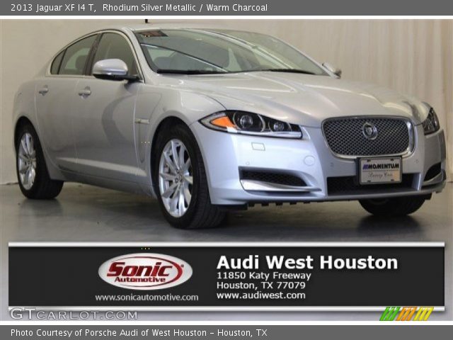 2013 Jaguar XF I4 T in Rhodium Silver Metallic