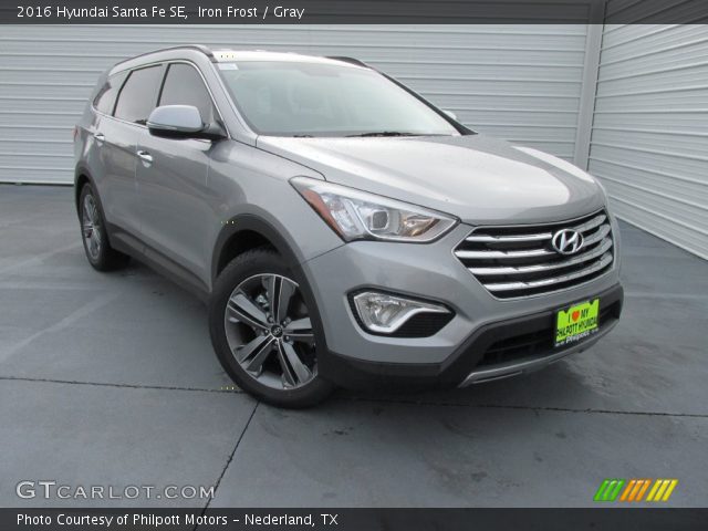 2016 Hyundai Santa Fe SE in Iron Frost