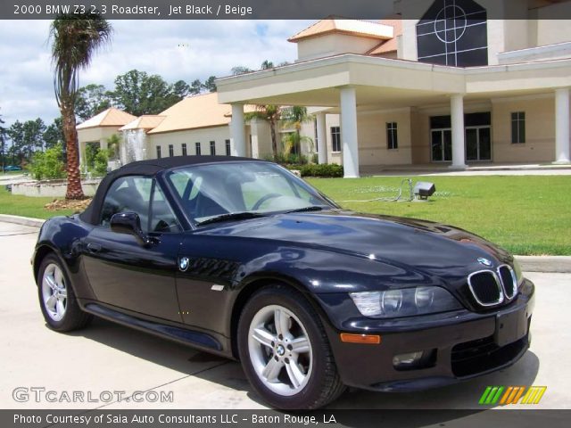 2000 BMW Z3 2.3 Roadster in Jet Black