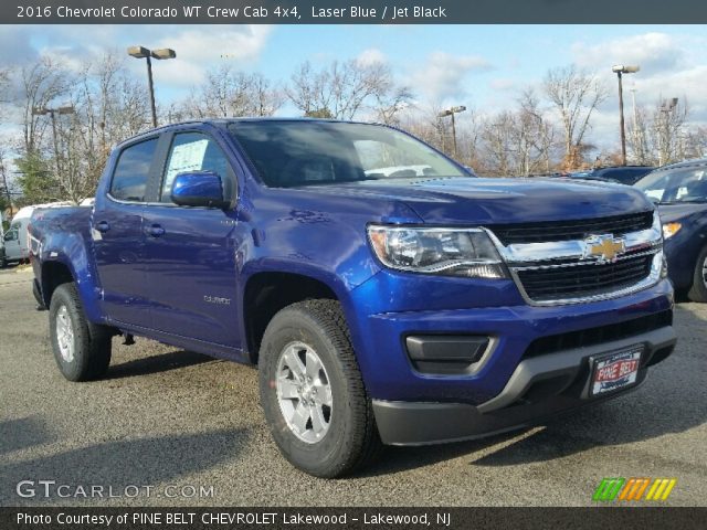 2016 Chevrolet Colorado WT Crew Cab 4x4 in Laser Blue
