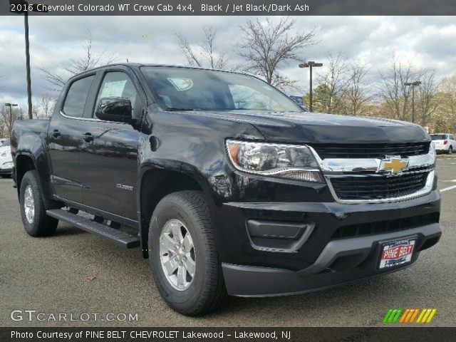 2016 Chevrolet Colorado WT Crew Cab 4x4 in Black