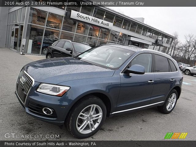 2016 Audi Q5 2.0 TFSI Premium quattro in Utopia Blue Metallic