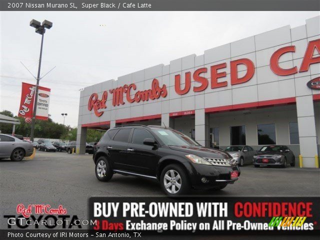 2007 Nissan Murano SL in Super Black