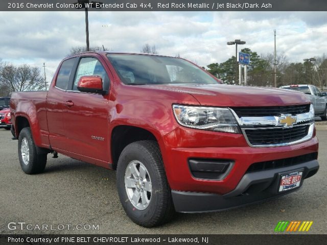 2016 Chevrolet Colorado WT Extended Cab 4x4 in Red Rock Metallic