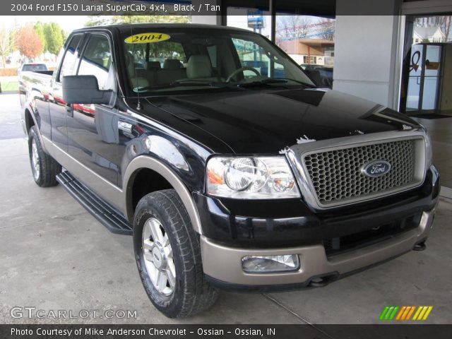 2004 Ford F150 Lariat SuperCab 4x4 in Black