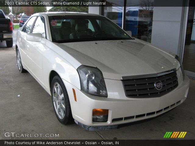 2003 Cadillac CTS Sedan in White Diamond