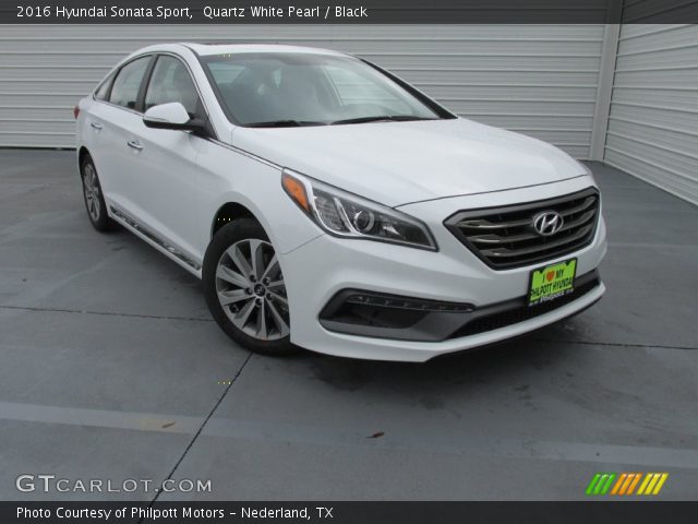 2016 Hyundai Sonata Sport in Quartz White Pearl