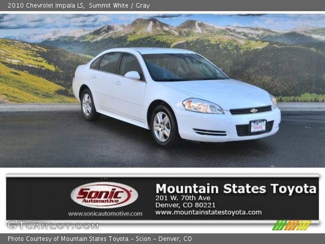 2010 Chevrolet Impala LS in Summit White