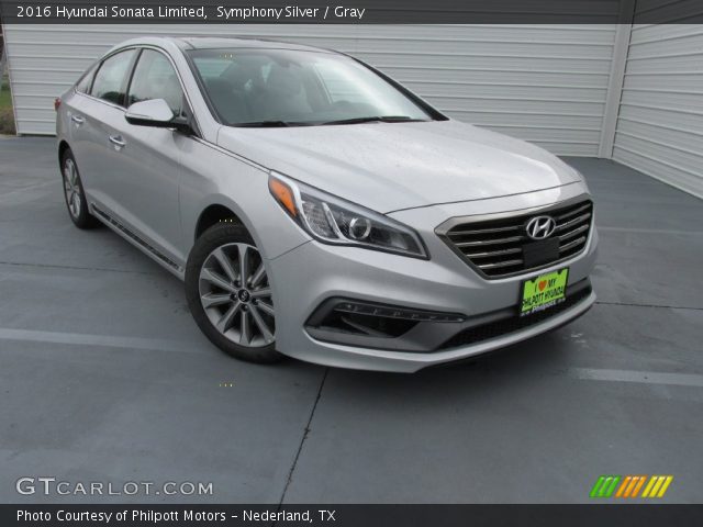 2016 Hyundai Sonata Limited in Symphony Silver